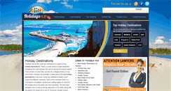 Desktop Screenshot of holidayshub.com